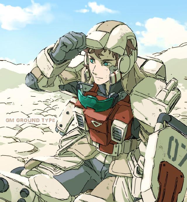 高达|高达拟人化插画，巴巴托斯、月高达还有强袭高达大家喜欢谁？