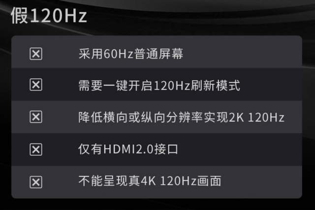 算法|选购电视注意区分!真120Hz和假120Hz区别很大,一文看懂如何辨别