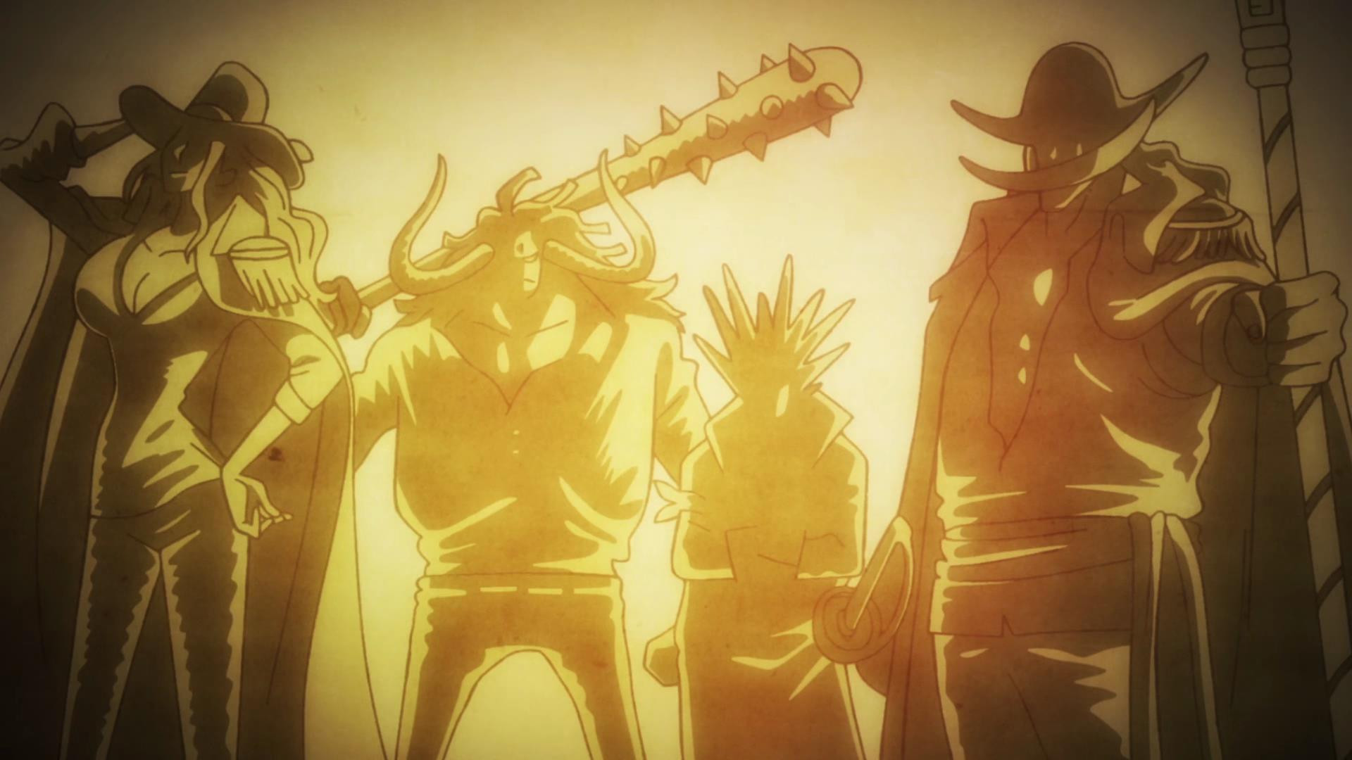 凯多|海贼王1017集：三船长的攻击，令凯多想起这三人，都曾重创过他