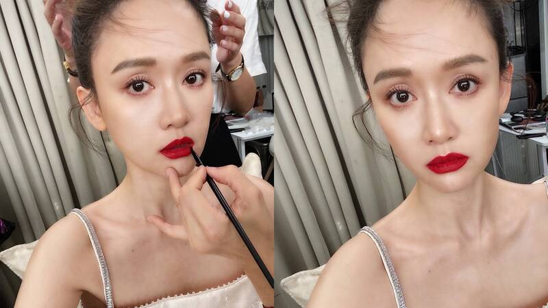 柯南|陈乔恩晒出化妆中的自拍照，却有网友以为她太瘦了
