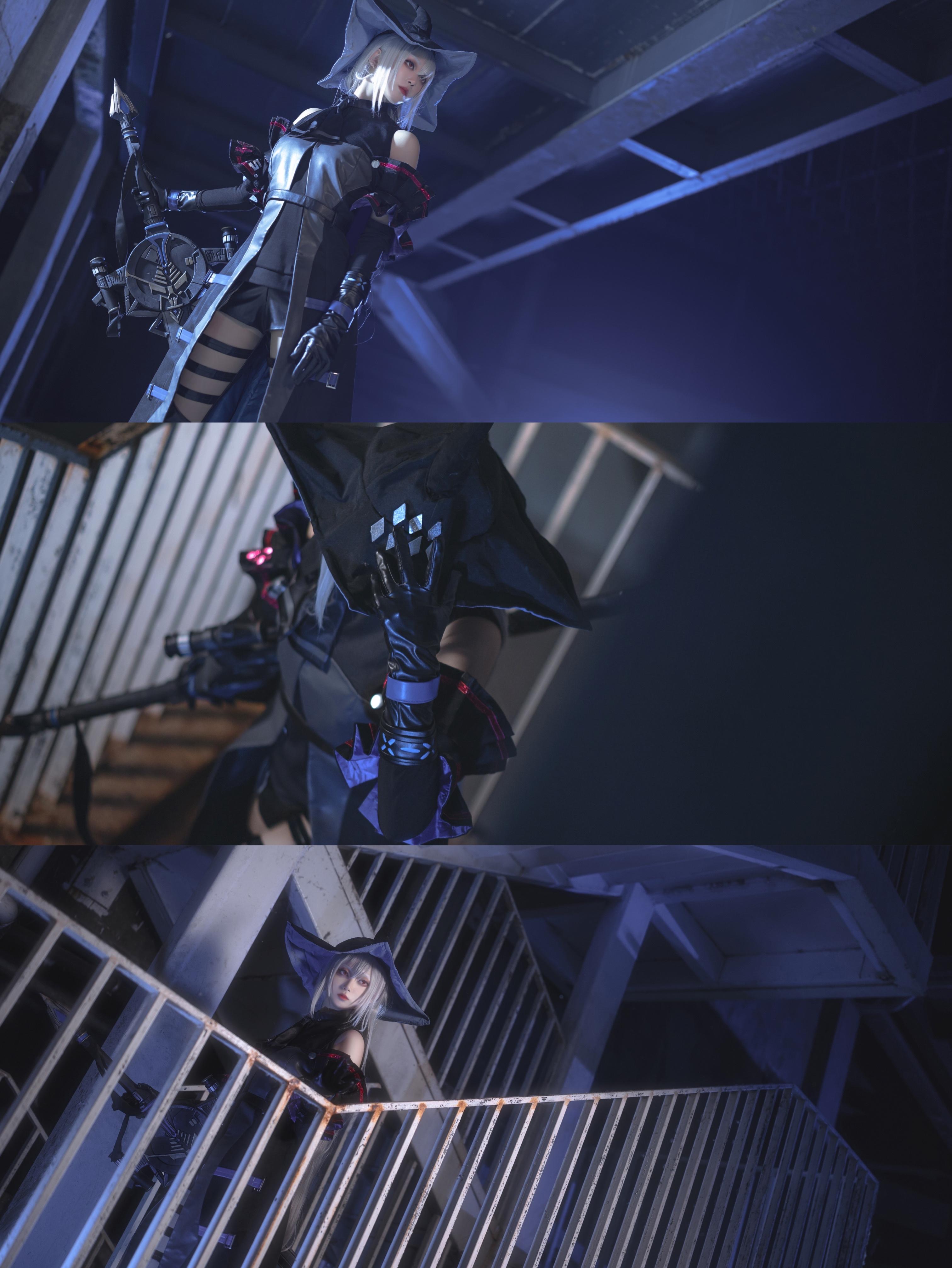 明日方舟|《明日方舟》斯卡蒂cosplay