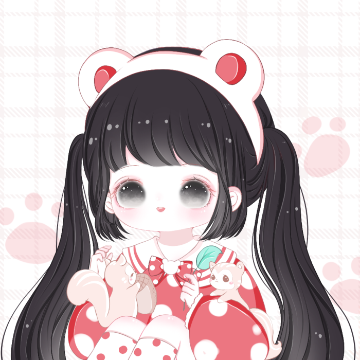 |可爱动漫闺蜜头像|这么难遇见的人，不要轻易说再见