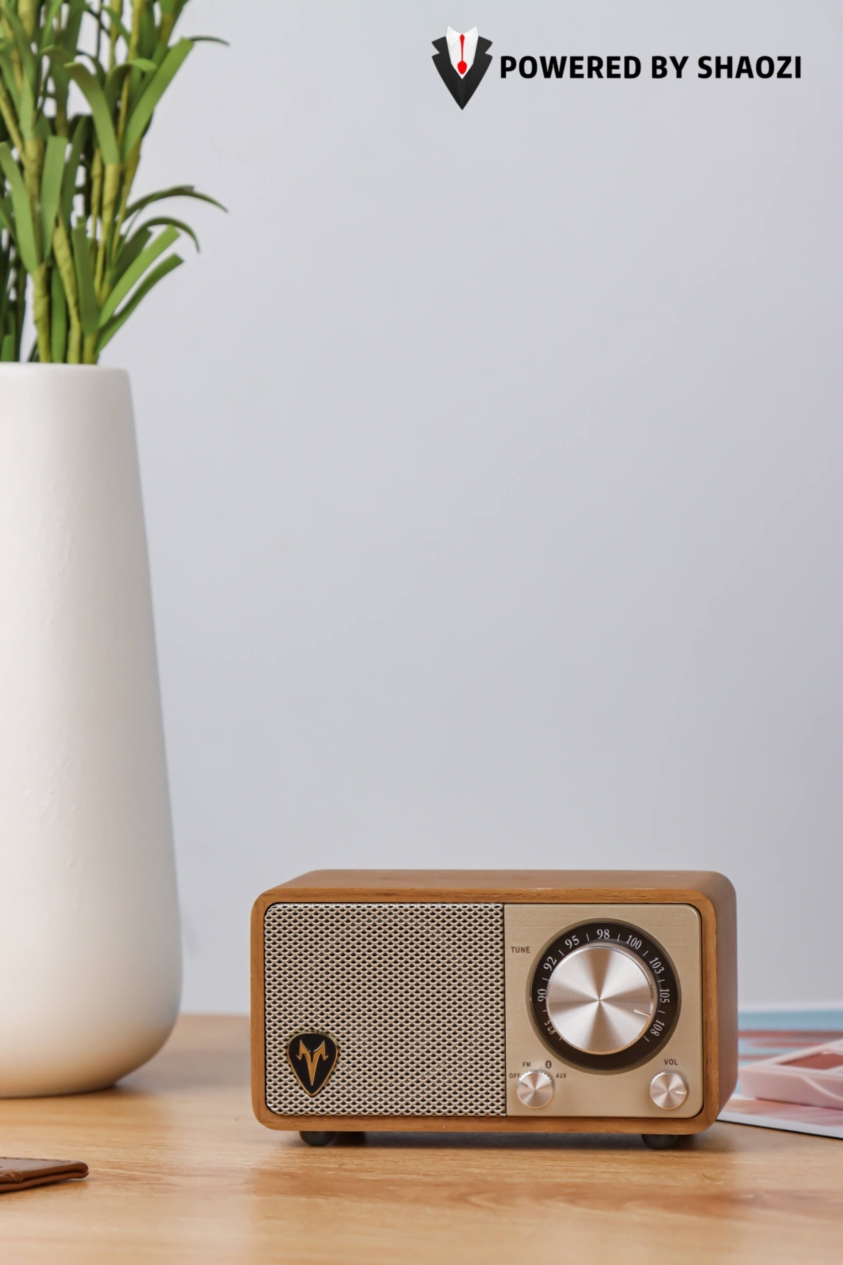 iPhone14|百元迷你小音箱的经典之作,山进M1让古典与科技完美结合!