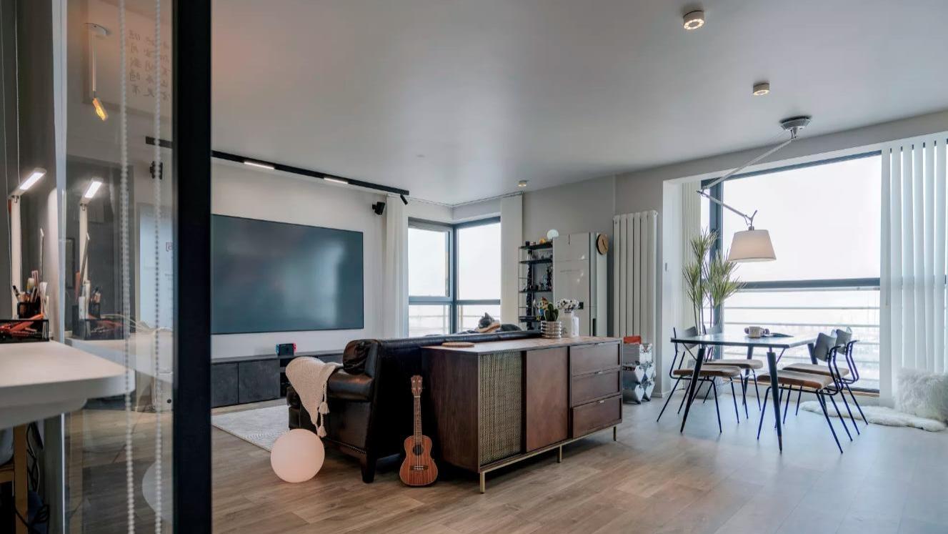 她拒绝“隐形浪费”，90㎡，只要一居室，反而将实用性拉满了