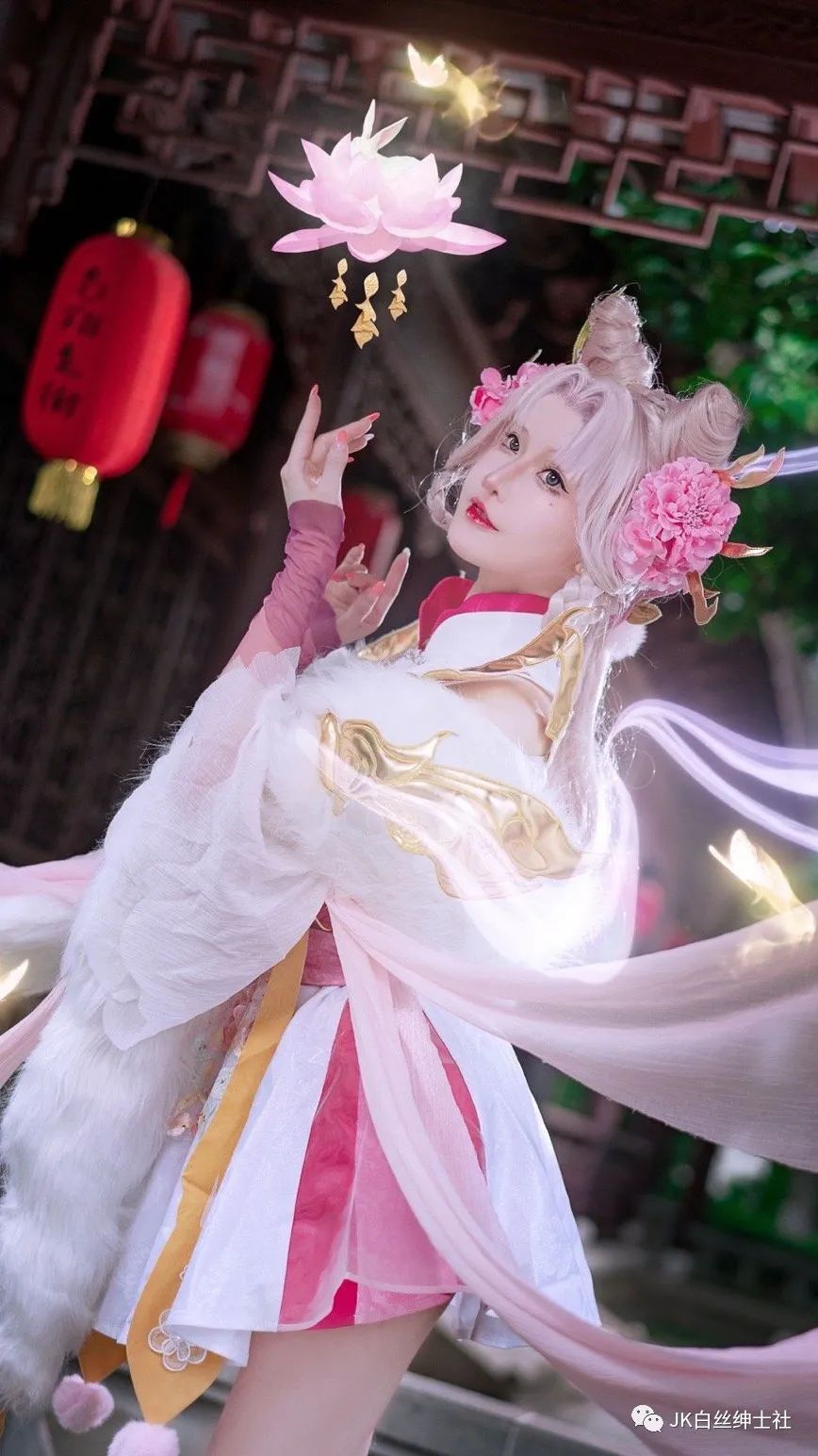 同人|cos：王者荣耀同人嫦娥拒霜思cos正片@露兒大魔王