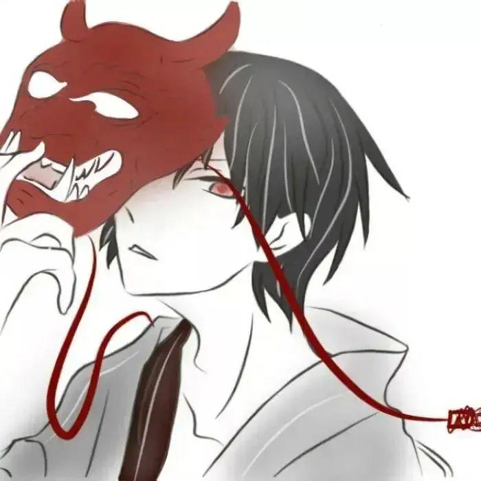 |动漫头像：如果喜欢和合适能撞个满怀该多好。