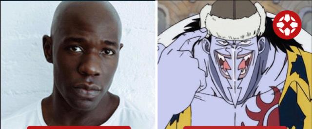 海贼王|海贼王真人版演员阵容公布，阿龙由黑人演员扮演，山治相差有点大