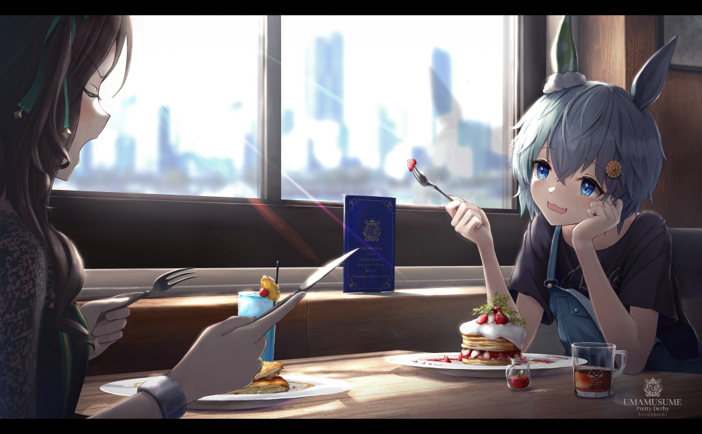 画师|慵懒的小猫猫《赛马娘》星云天空壁纸特辑