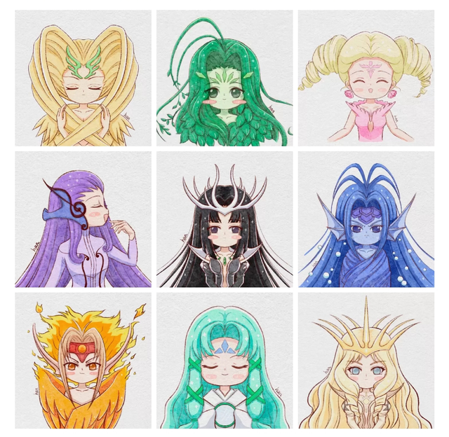 百变小樱|分享一波《百变小樱》的同人图,主要是小樱与库洛牌