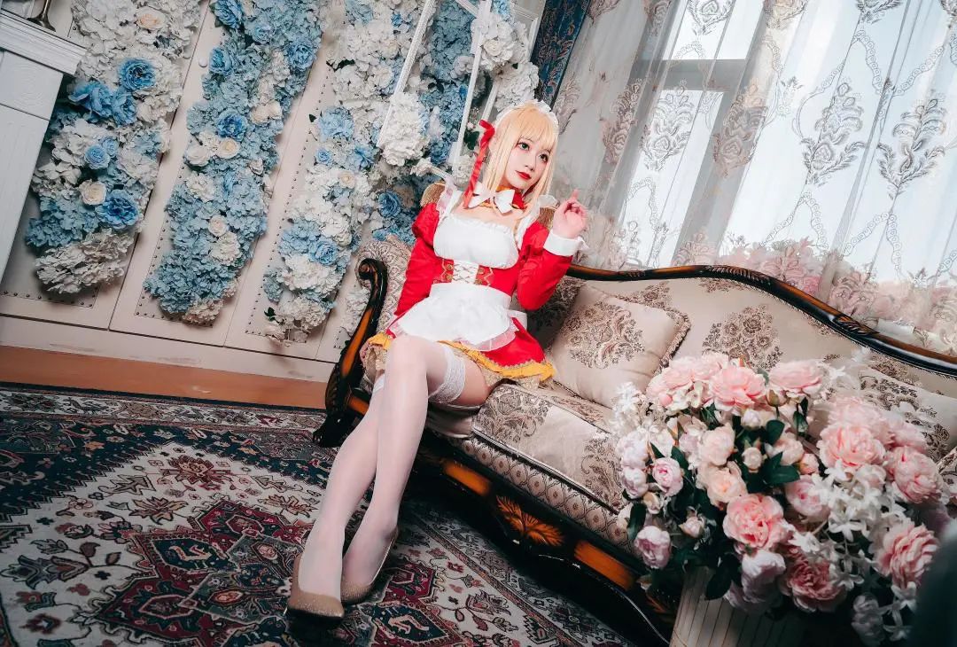 尼禄|《Fate/EXTRA》尼禄女仆装COS合集