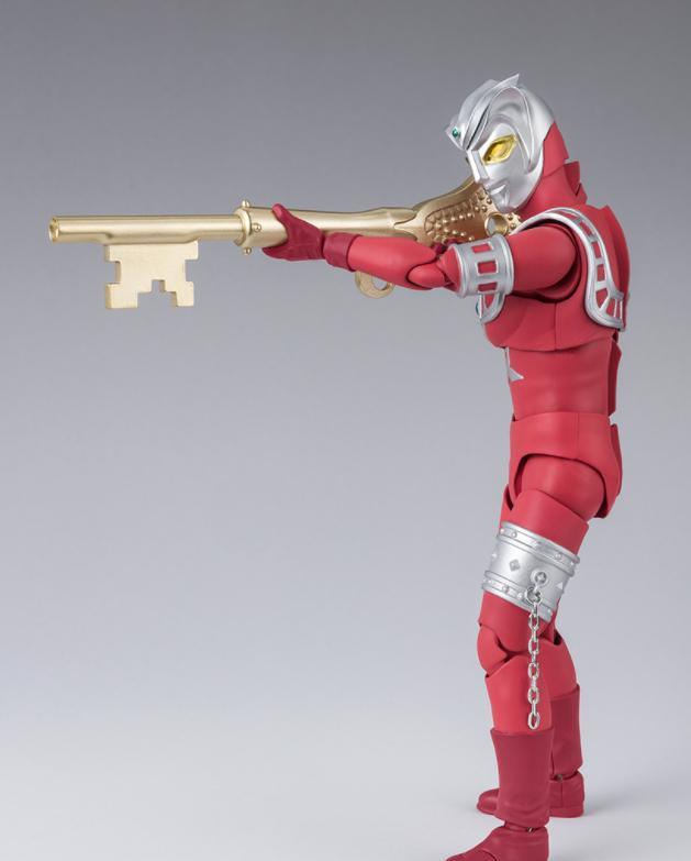 武圣关公|阿斯特拉奥特曼SHF手办官图公开附带奥特钥匙配件的雷欧亲弟弟