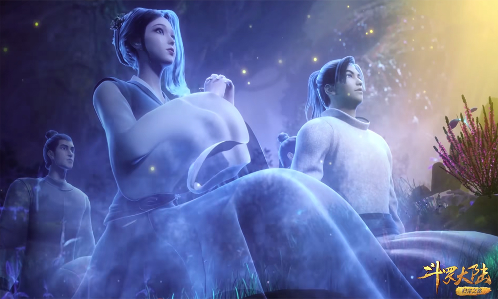 小舞|斗罗大陆:阿银复活小舞妈妈也有登场?这建模太像了,特别是发型