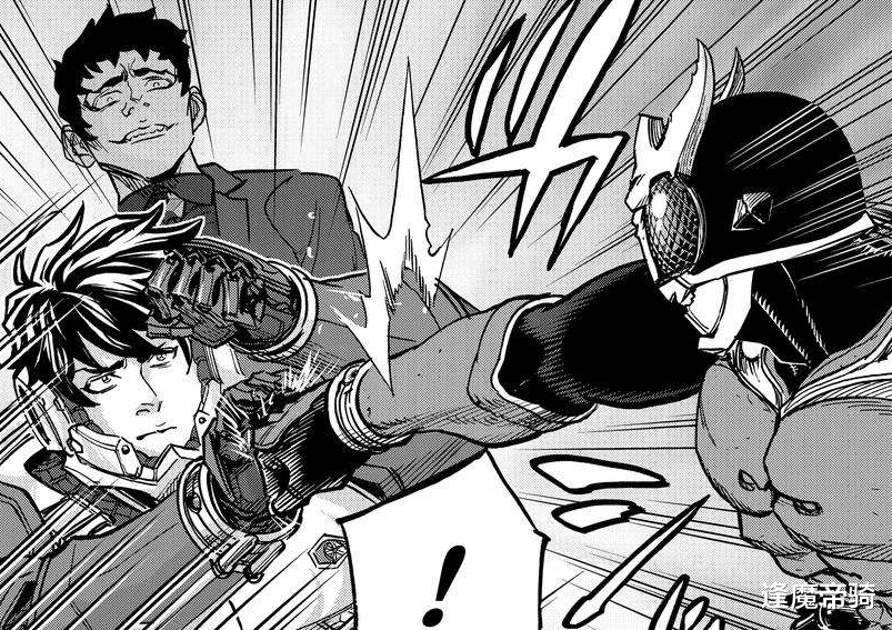 漫画|《假面骑士空我》漫画：五代跟一条战斗，目的是维护古朗基！