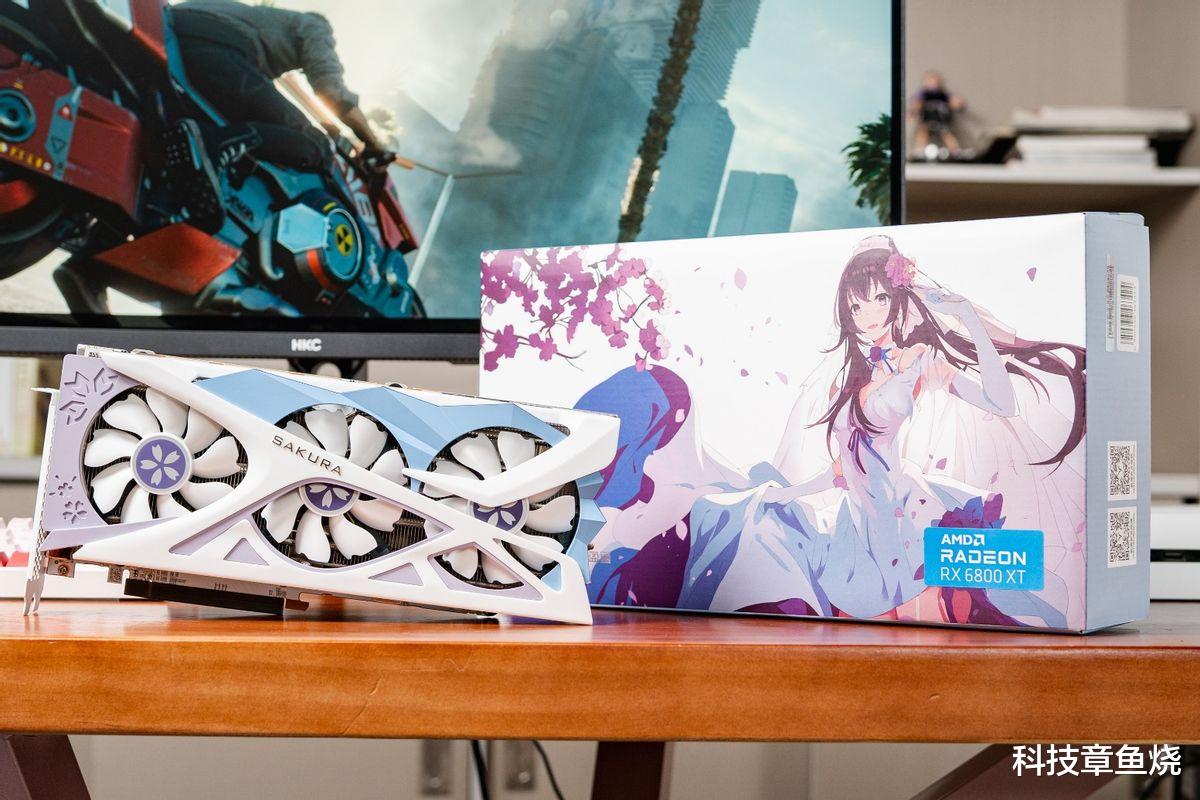 盈通|4K高性能加纯白优雅设计,盈通RX6800XT樱瞳花嫁不一般!