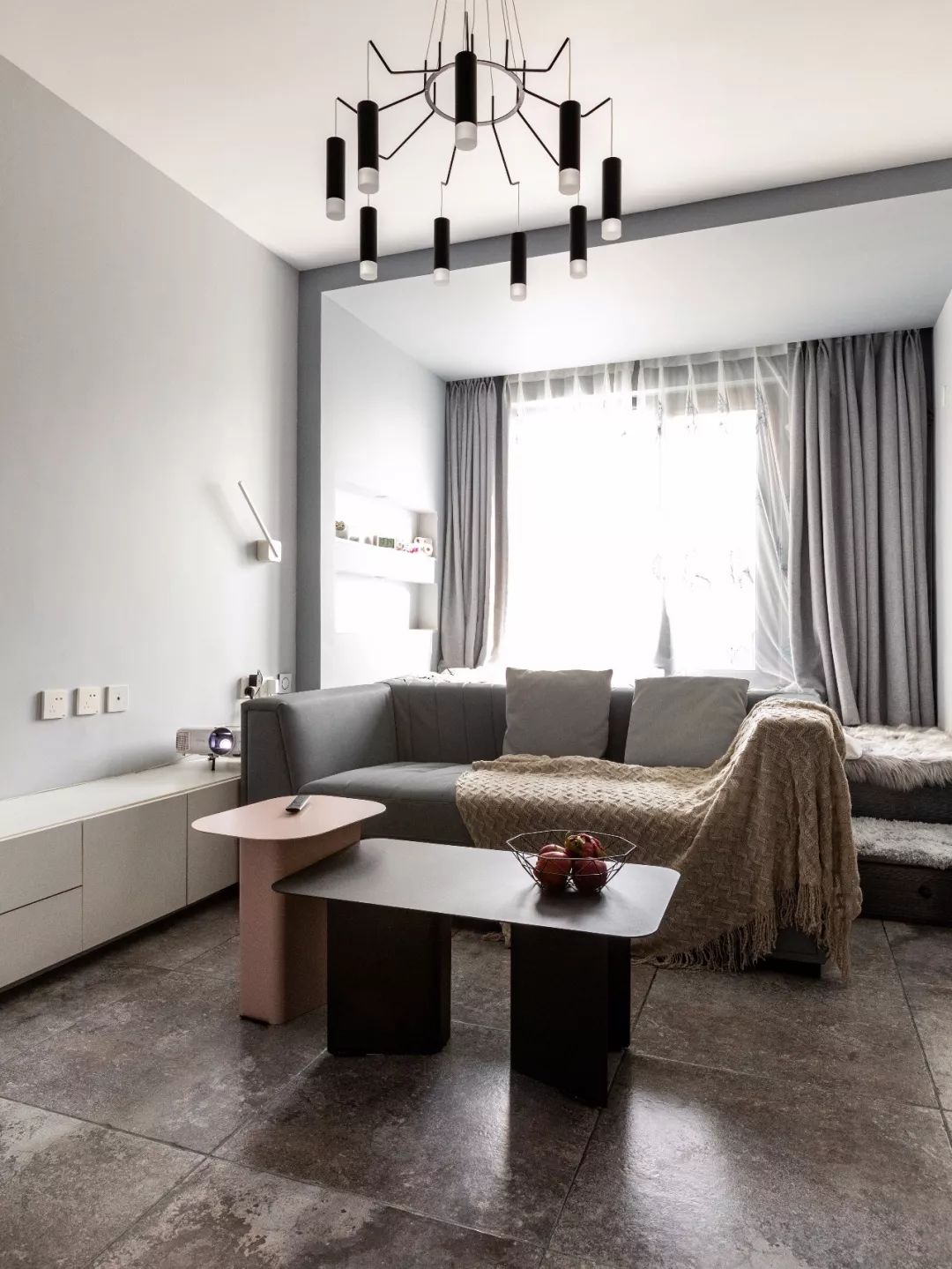 53平的小户型公寓，淡淡的复古风，带来更有格调的感觉