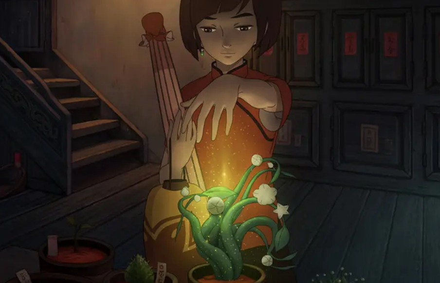 大鱼海棠|动漫《大鱼海棠》椿迈出了那一步,她知道自己的人生就此转变了