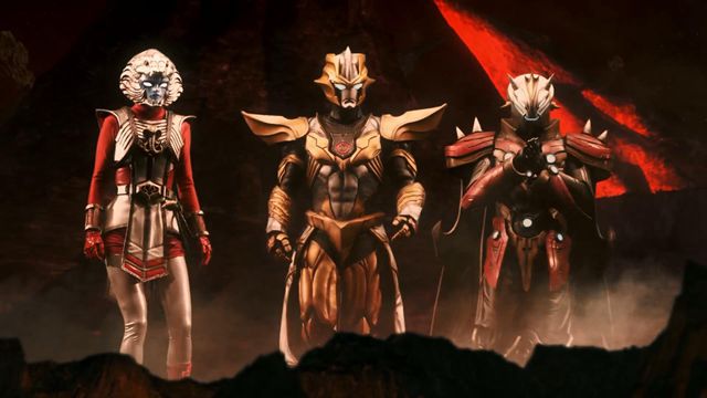 终极格斗|奥特银河格斗3：古阿复活，终极格斗仪复生，小金人目的达成