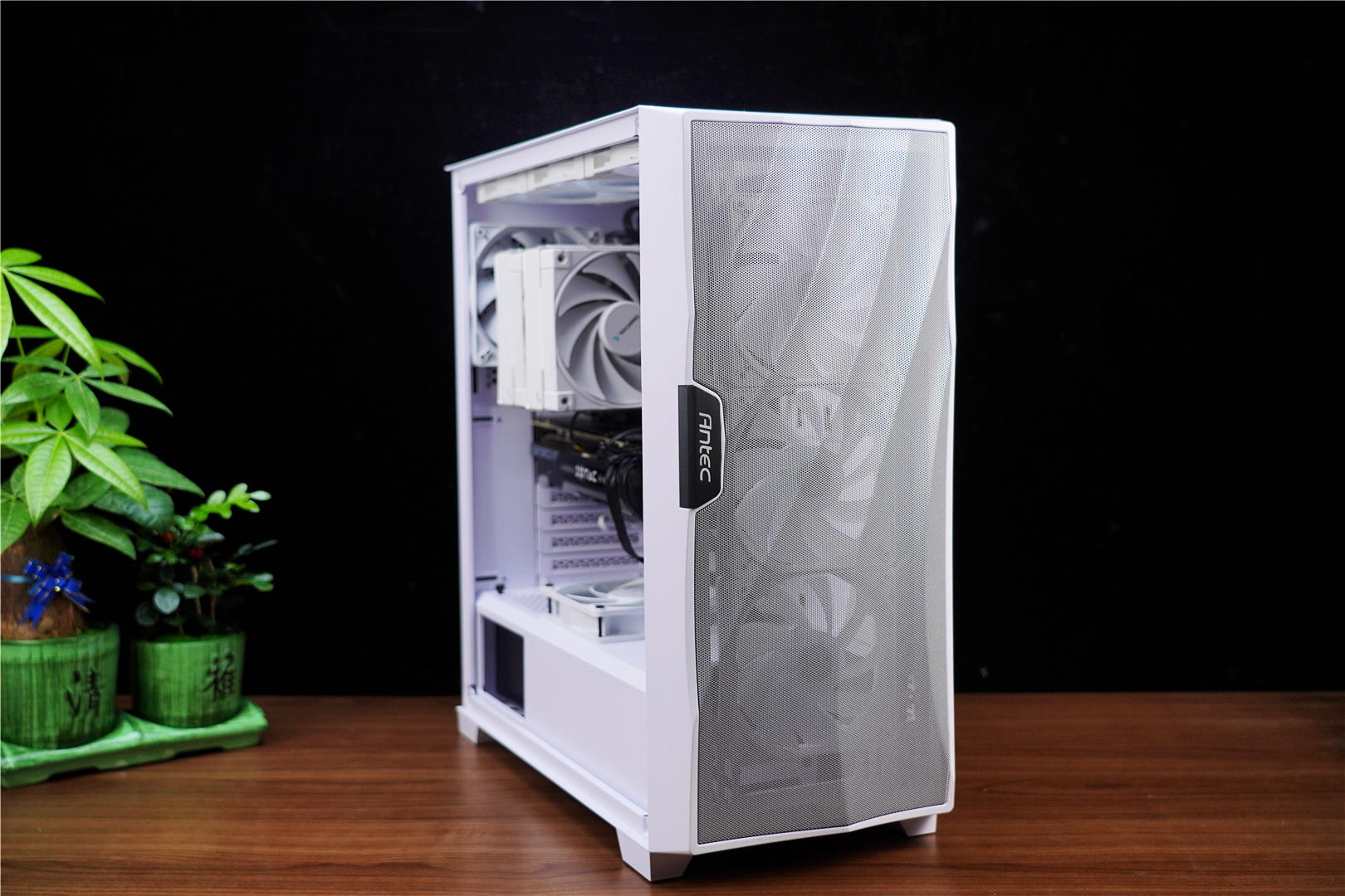 荣耀|九州风神冰立方AK620白色款：高颜值、六热管、双风扇，媲美水冷