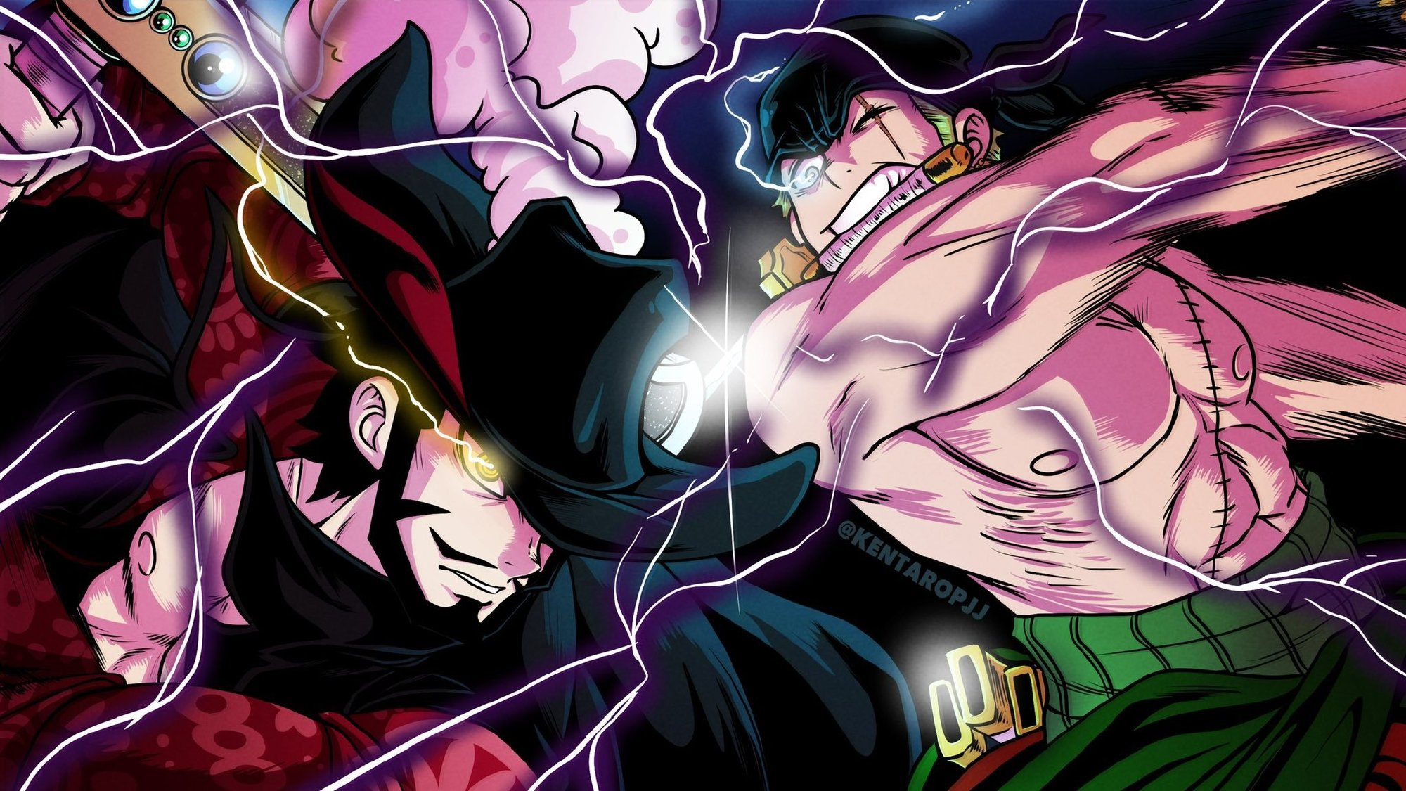 鹰眼|海贼王1058话:索隆与鹰眼相差24亿悬赏,未来真能成为第一剑豪吗