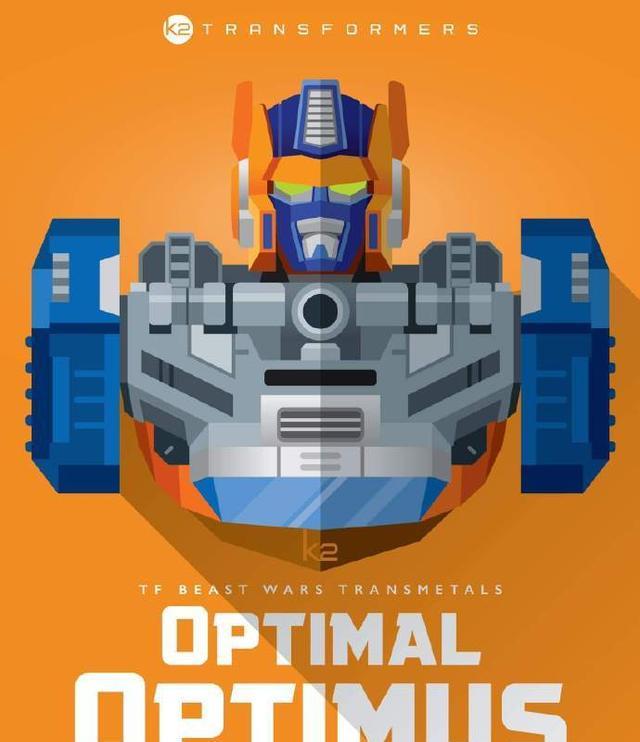 猩猩|三位不同形态，变形金刚野兽系列博派领袖插画