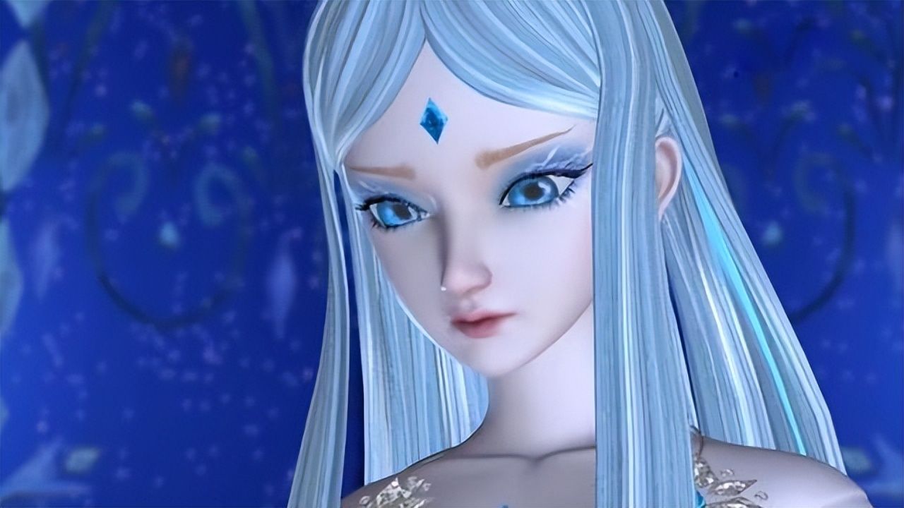 冰公主|叶罗丽：冰公主的颜值终于被超越了，水王子倒下，幻境的她才是王