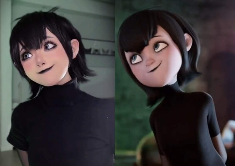 二次元|动画表情模仿，就像从动画里走出来的活生生的人物啊