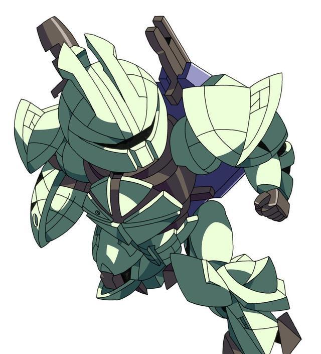 高達|各系列Q版高達主角機體插畫，第五張是什么高達？