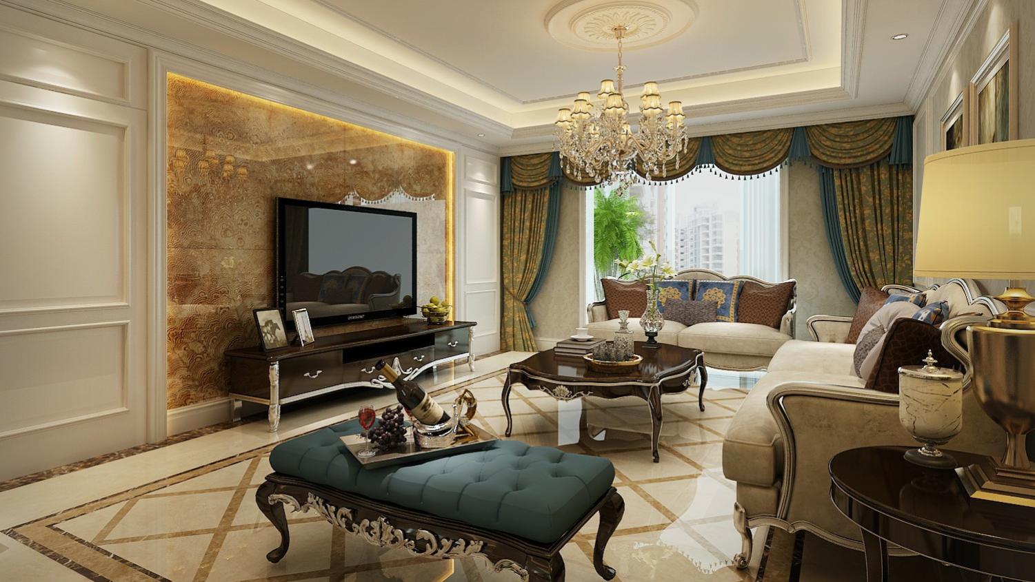 高贵又优雅，盘点一些高级的石膏背景墙