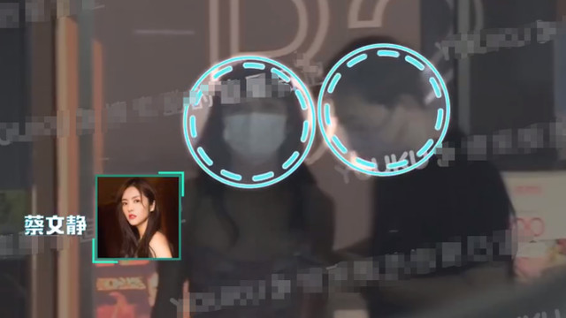 蔡文静|32岁蔡文静恋情曝光！和中年男子当街搂抱，扶腰搭肩彼此分不开