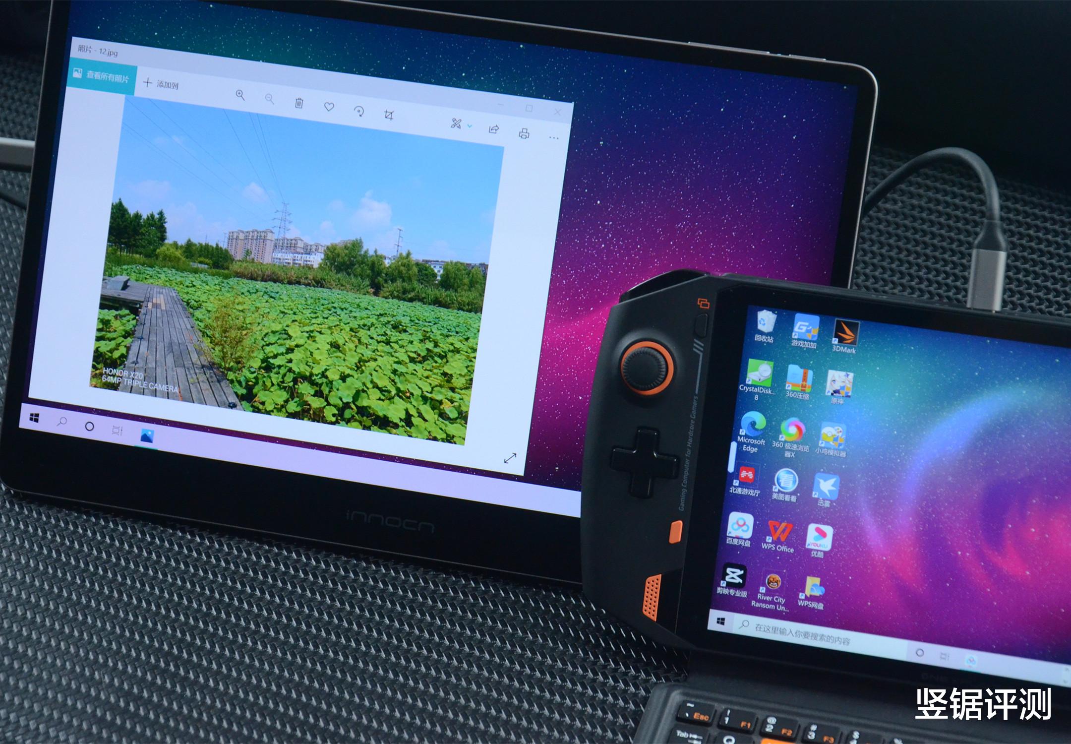 高性能计算|像平板电脑一样轻薄的显示器！国产OLED便携屏：INNOCN 13A1F评测