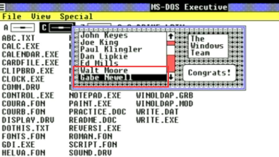 钉钉|时隔37年，有人在Windows1.0的彩蛋里发现了G胖