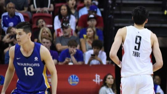 勇士队|爆了！单场50分12板！真是中国第一前锋！他都替勇士打过NBA夏联