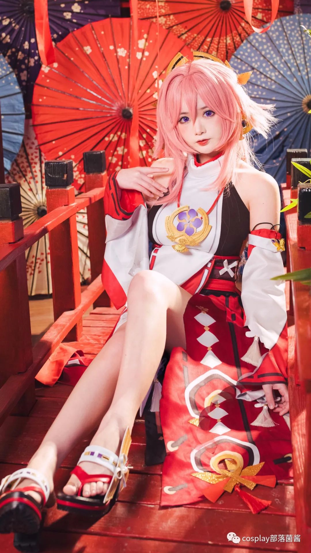 |cos:原神八重神子cos正片@七海