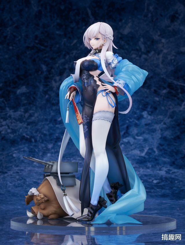 手办|潮趣：《碧蓝航线》贝尔法斯特 彩云的蔷薇Ver.1/7手办 还原度真高