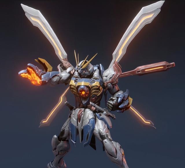 高达|恶魔高达、神高达插画,神高达黑化了吗?