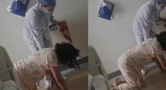 妻子患病孤身在病房中爬行:生一次病,方可知道嫁的是人还是鬼