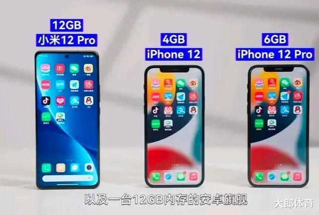 安卓|实测iOS 4g内存VS安卓系统12g内存