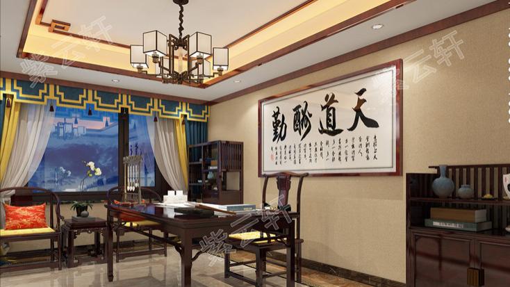 自建别墅中式装修，筑就中式经典，享受非凡人生