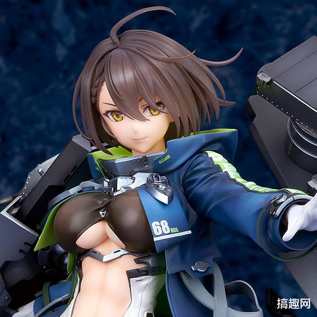 手办|潮趣:《碧蓝航线》巴尔的摩1/7手办 和原画基本一样