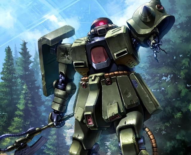 机动战士高达|机动战士高达,正常比例警长暴风高达插画