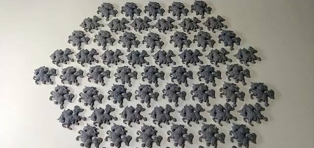 模型|埃舍尔风格，拼装麒麟果实模型