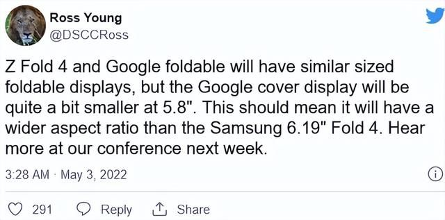 Java|英雄所见略同！谷歌折叠屏新机曝光，尺寸规格和绿厂如出一辙