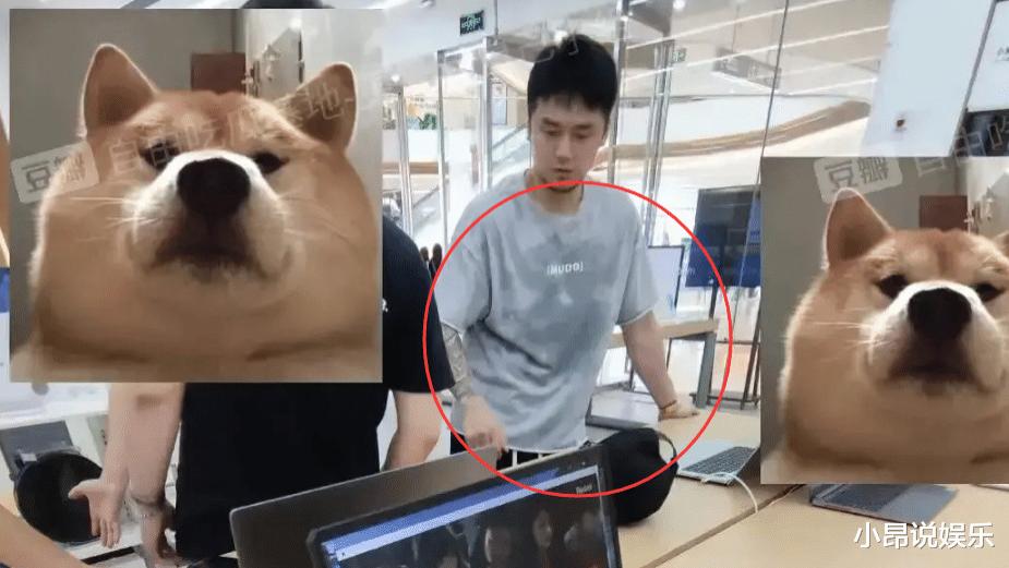 蒋劲夫|蒋劲夫现身电脑城挑手机，满身大汗衣服被浸湿，花臂瞩目如社会人