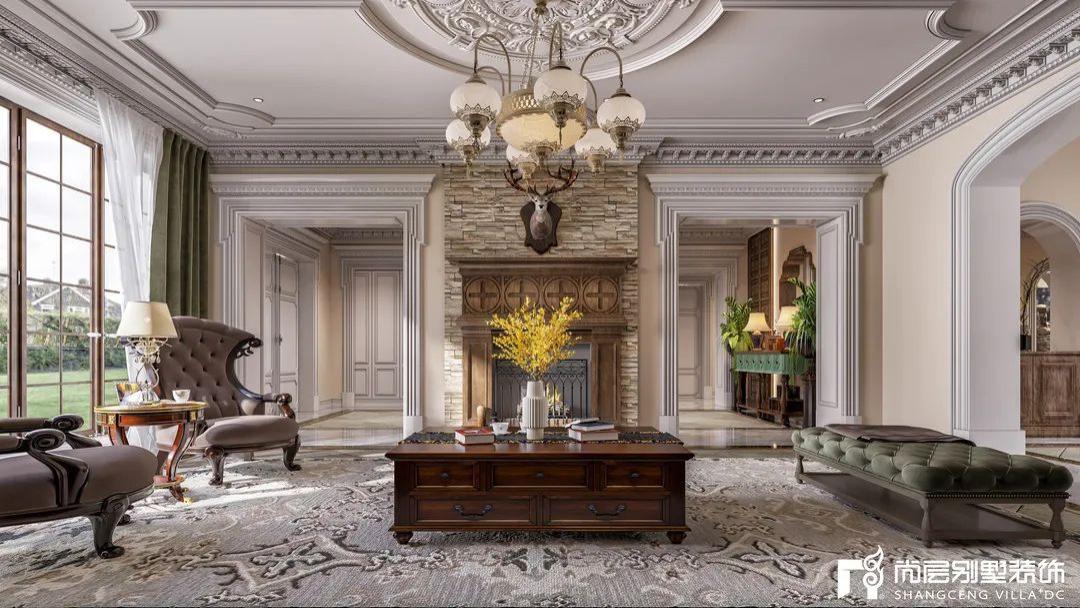 800m2美式混搭风大别墅，低调中透露着奢华！