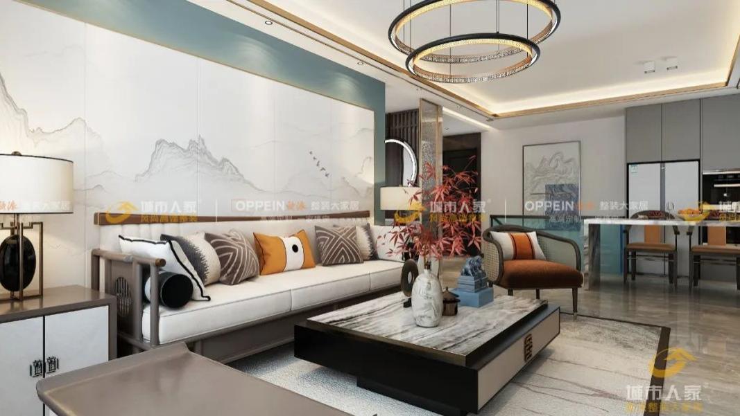 新中式风格案例：装修界的瑰宝，不朽的 “东方明珠”