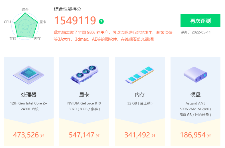 荣耀|九州风神冰立方AK620白色款：高颜值、六热管、双风扇，媲美水冷