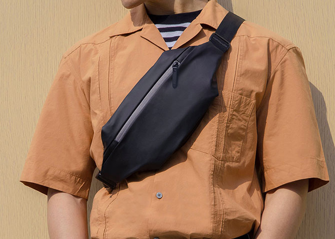 小米科技|小米新多功能胸包,易携带空间很大,价格仅售不到70元