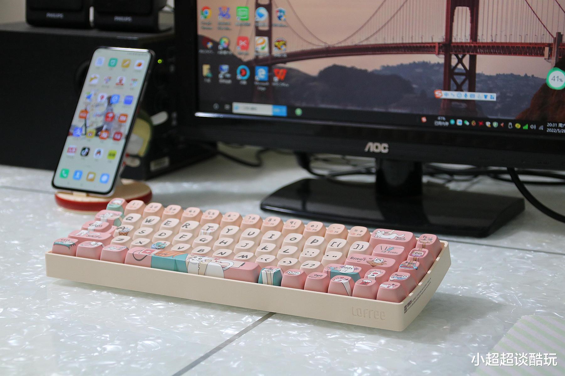 机械键盘|Lofree洛斐推出新款DIY机械键盘,个性化定制原来还能这样玩