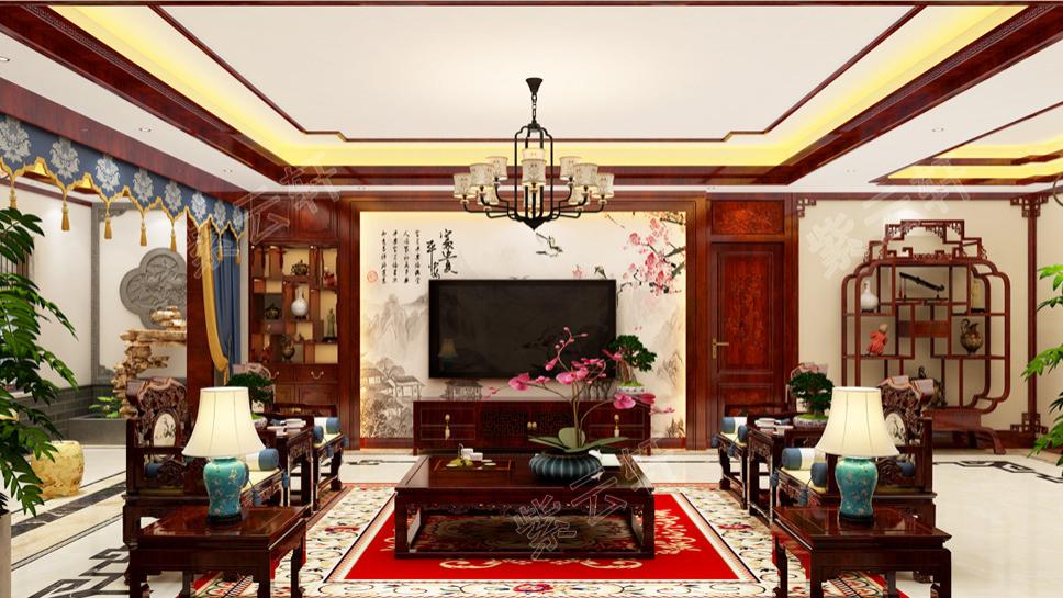 气场强大的人最适合这种中式古典装修