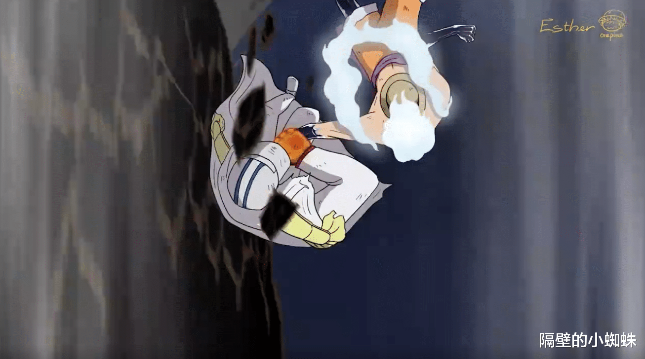 赤犬|网友自制“尼卡路飞VS赤犬”!消耗2次寿命,以“雷枪”击败他